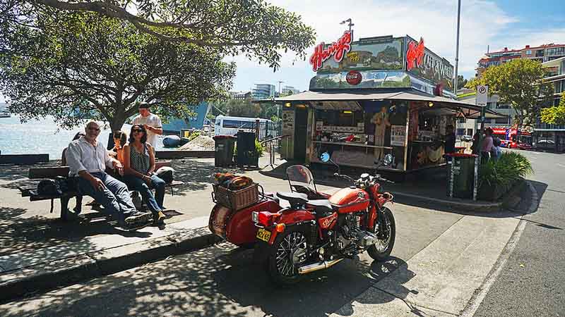 Experience Bondi, Manly or Sydney on a unique sidecar motorcycle tour!